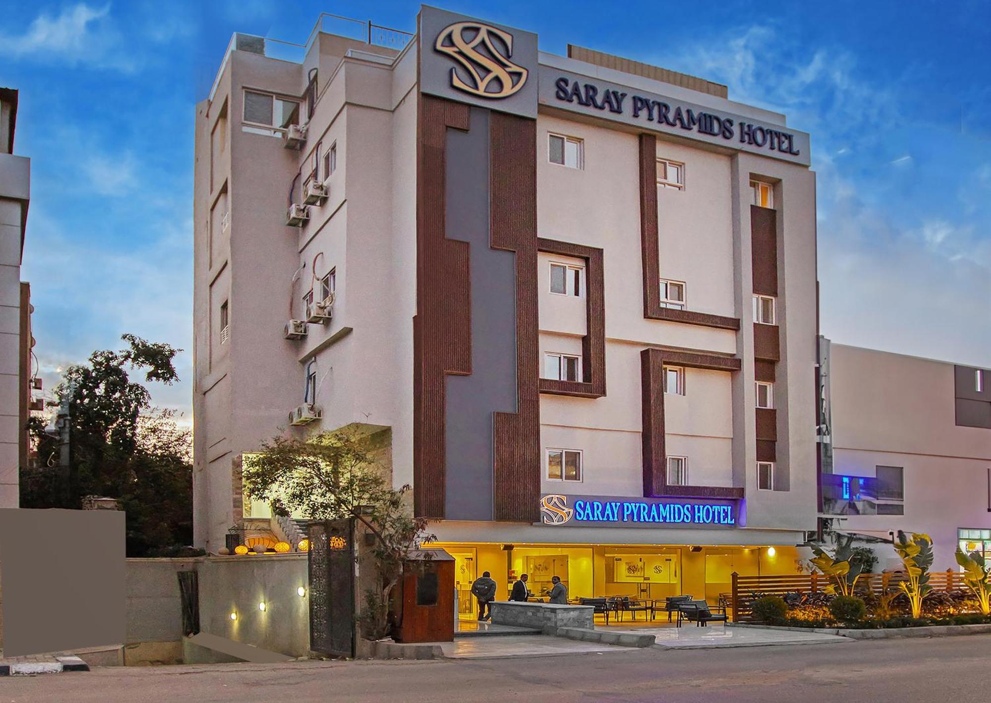 Saray Pyramids & Museum View Hotel Kafret el-Gabal Exteriör bild