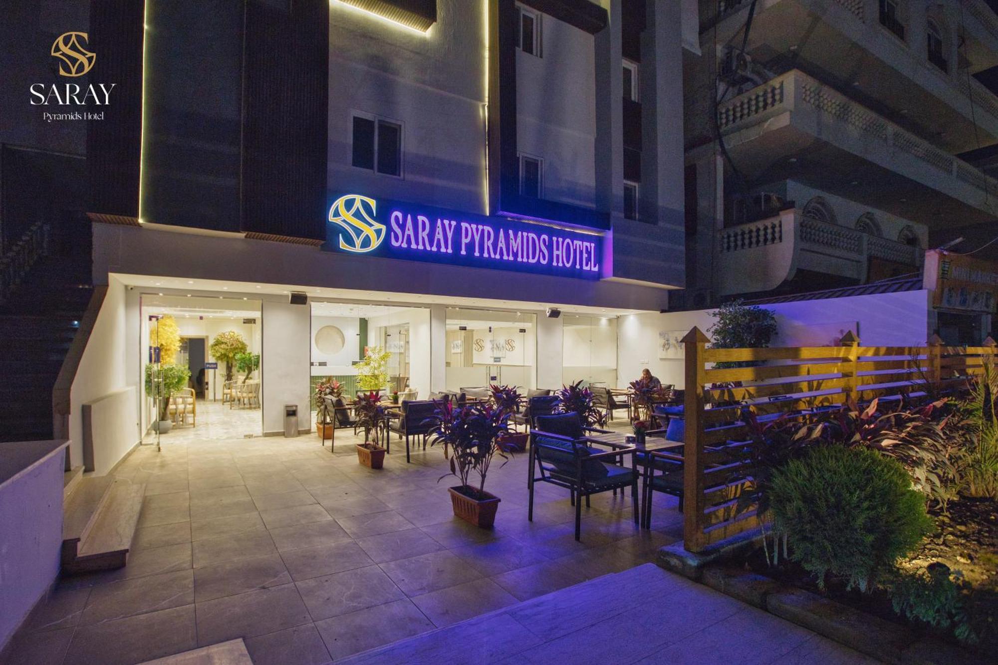 Saray Pyramids & Museum View Hotel Kafret el-Gabal Exteriör bild