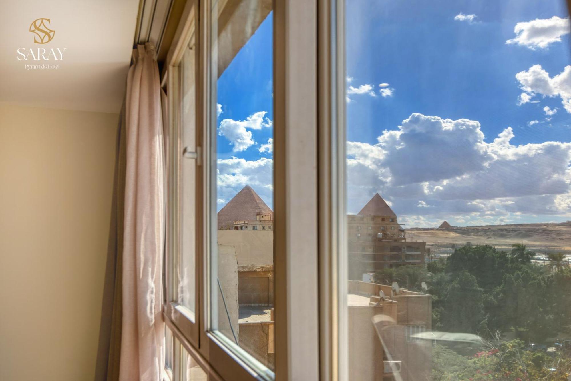 Saray Pyramids & Museum View Hotel Kafret el-Gabal Rum bild
