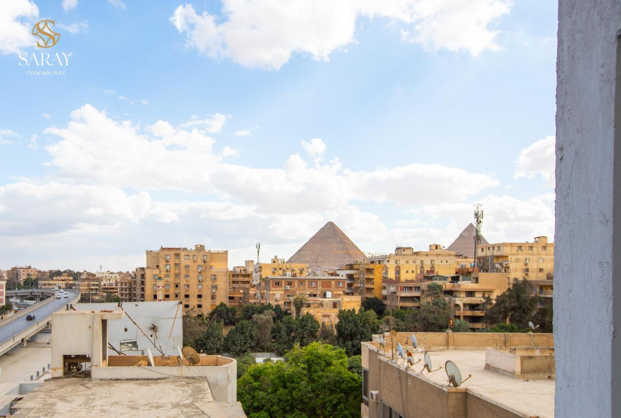 Saray Pyramids & Museum View Hotel Kafret el-Gabal Rum bild